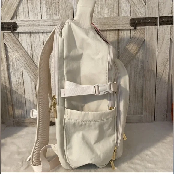 ISAAC MIZRAHI New York Tik Tok Viral Backpack| NWT| Cream Color - Picture 11 of 16